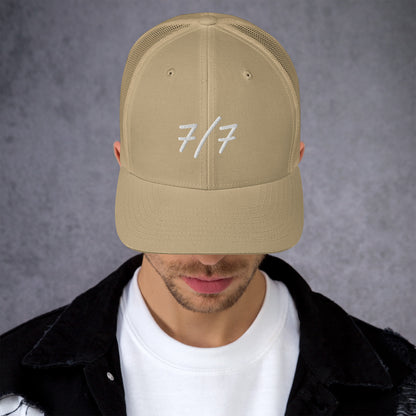 7 days a week trucker hat