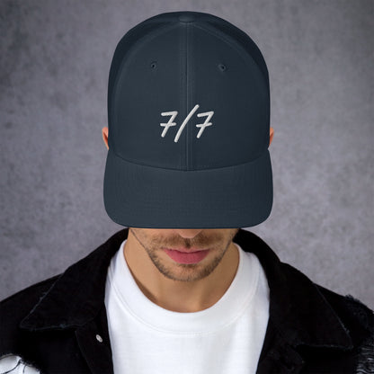 7 days a week trucker hat